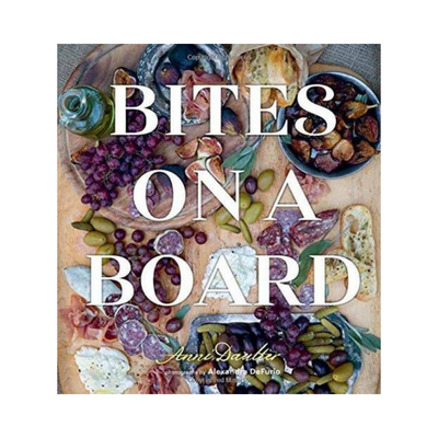 bites on a board gift item cookbook snacks host entertaining