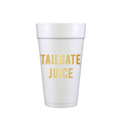 Tailgate cups/ tailgate juice/ football season/ football cups/ tailgate party 