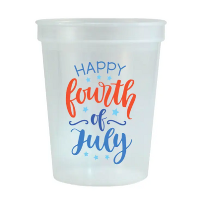 4th of july frosted cup 4th of july cups 4th party 4th of july party lake summer patriotic summer time party reuseable cup made in america cup usa patriotic happy 4th of july   