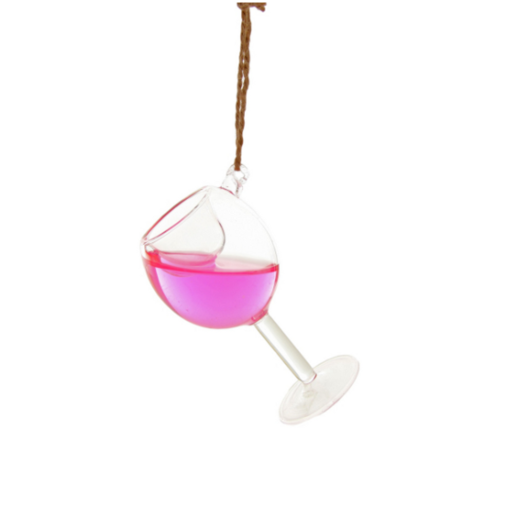 Glass of Wine Ornament