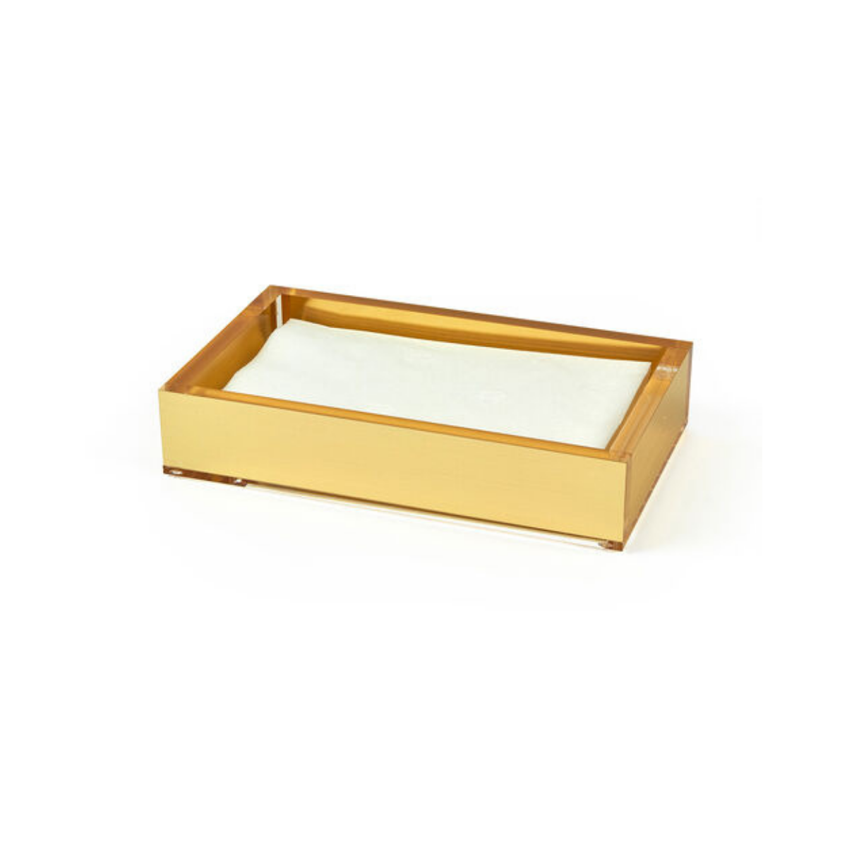 Acrylic Bathroom Napkin Tray – Mary Hawthorne Interiors