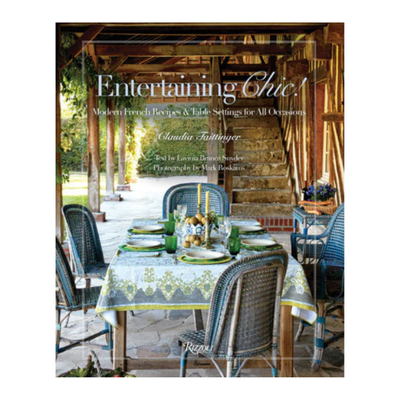 Entertaining Chic book coffee table book decorative book lifestyle book