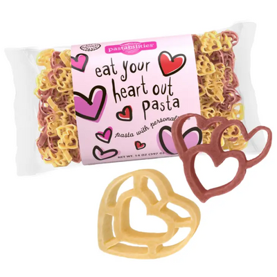 valentines day date ideas valentines dinner valentines meal date night heart shaped pasta pink pasta eat your heart out pasta hearts pastabilities  valentines day food valentines day party valentines day meal idea date idea romantic date 