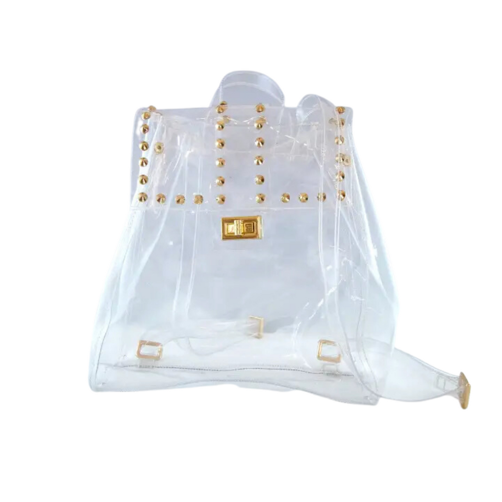 Studded Clear Gameday Bag – Mary Hawthorne Interiors