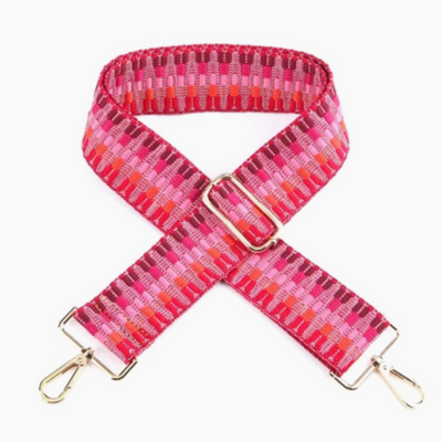 pink orange purple gold clips Adjustable straps Be clear handbags 
